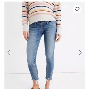 Madewell Maternity Side-panel Skinny Jeans sz 26